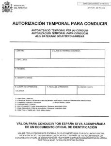 El carnet de conducir provisional: Cómo funciona en 2018 El carnet de conducir provisional: Cómo funciona en 2018